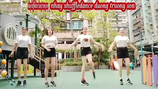 nhay shuffledance 🌹duong truong son  nhe nhang de hoc❤️