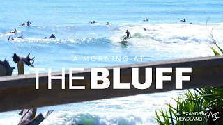 A Morning at the Bluff - Surfing the Bluff Alexandra Headland Sunshine Coast [4k]