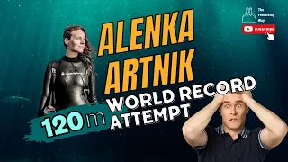 Freediving World Championship Vertical Blue 2021 Day 4 - Alenka Artnik(SVN) 120m CWT World Record??