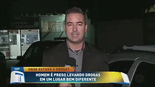 Homem com droga escondida é preso por tráfico - Tribuna da Massa (22/05/19)