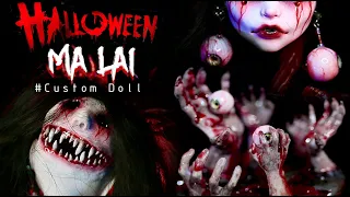 HALLOWEEN Doll 2022  GHOST MONSTER HIGH - MA LAI - Doll Repaint -  Custom Doll | Sang Bup Be