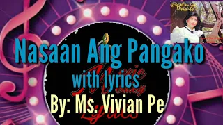 "Nasaan Ang Pangako" lyrics