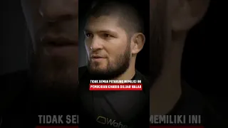 ketika khabib memiliki hati seperti malaikat tak mau merusak lawannya