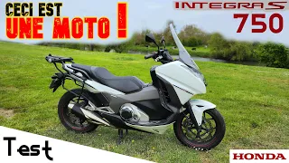 "Test" Quand Honda déguise une moto en scooter 😨 "Integra S 750 de 2019"