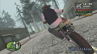 King in Exile with a 4 Star Wanted Level - (cut-scene only) - Badlands mission 5 - GTA San Andreas