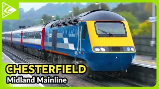 Trains at Chesterfield (MML) 28/10/2023