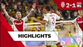 ⚽️ Les buts du match AS Monaco 🆚 Olympique Lyonnais