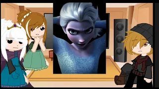 Frozen react to future (Sorry about the audio. I don't wanna risk being copyrighted:^) -Dead Elsa Au
