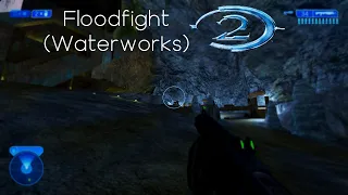 Halo 2 MCC Mod - Flood Firefight on Waterworks (Mod Showcase)