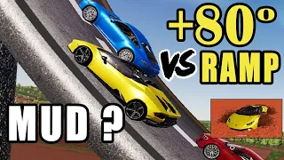 Need for Speed in Mudd Farming Simulator 19: +80 DEGREE RAMP CLIMBING !!!