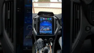 OnKar | 9.7-inch Subaru XV Impreza 2018 Android Head Unit installed