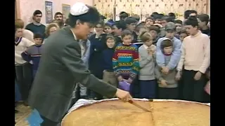 Архив программы "Алеф". Открытие клуба "Цивос Гашем" в Днепре, 1996 год.