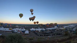 Albuquerque Balloon Fiesta 2021 - Day 1 timelapse