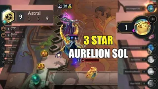 Aurelion Sol 3 star | How to Train Your Big Dragon | TFT SET 7