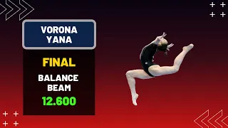 Vorona Yana - Balance Beam - Russian Championships 2021 - Final Competition