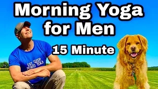 Morning Yoga for Men - Yoga for Men Stretch ALL LEVELS - Yoga for Guys
