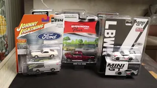 Johnny Lightning, Mini GT, Auto World - экспериментируем с тачками - посылка с США=)