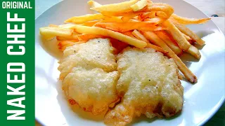 FISH & CHIPS  | Crispy Batter with Fizzy water | How to make recipe