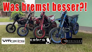 Der Vergleich! Supermoto Bremsanlagen