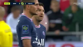 (LIONEL MESSI'S FIRST MATCH) PSG vs Reims 2 - 0 All Goals - Extended Highlights 2021.