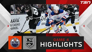 HIGHLIGHTS: Game 4 - Edmonton Oilers vs. Los Angeles Kings
