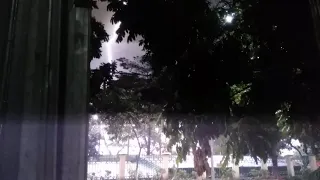 Thunderstorm shaking house 12:11 vs 12:56