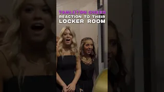 Tarleton Cheer reacts to their new locker room!