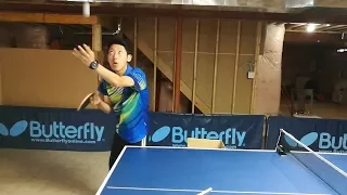 Decoding Ma Lin's ghost serve   ---   TOMORROW TABLE TENNIS