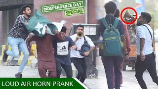 Loud Air Horn Prank - 14 August Special | Celebrating Pakistan Independence Day 2023