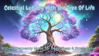 Celestial Lullaby With The Tree of Life: Relaxing, Calm, Mediation, Manifest While Dreaming, 963 Hz