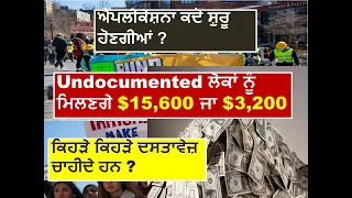 $15,600 or $3,200 to Undocumented | New York Excluded Workers Fund | Who is Eligible | in Punjabi