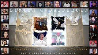 DIMASH QUDAIBERGEN |NEW WAVE| STRANGER | FLY AWAY | YOUR LOVE | AVE MARIA| 28 REACTIONS COMPILATION!