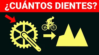 CUÁNTOS DIENTES DEBERÍA TENER EL PLATO DE TU BICI PARA SUBIR MONTAÑAS EMPINADAS 🚲 SALUD CICLISTA