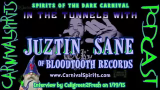 In The Tunnels with JUZTIN SANE of Bloodtooth Records • 2015