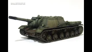 프라모델 조립 도색 완성작 SU-152  (프라모델/plamodel)