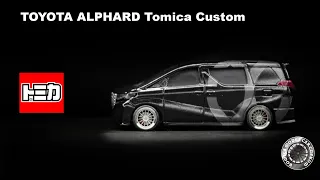 1/64 TOYOTA Alphard Tomica custom | MODELCAR CUSTOM