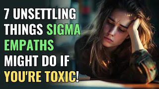 7 Unsettling Things Sigma Empaths Might Do If You're Toxic! | NPD | Healing | Empaths Refuge