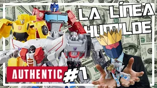 Transformers Authentics Wave 1 - La Línea Humilde