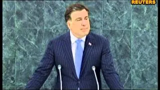 Русские подняли скандал на Генассамблее ООН из-за «неправославного психа» Саакашвили