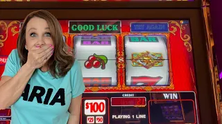 $200 Spins Double Top Dollar High Limit - Single Line vs. 9 LIne Slots! Jackpot!