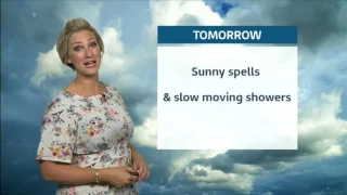 Becky Mantin ITV Weather 2017 07 22