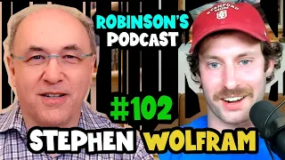 Stephen Wolfram: Artificial Intelligence, ChatGPT, and Philosophy of Math | Robinson's Podcast #102