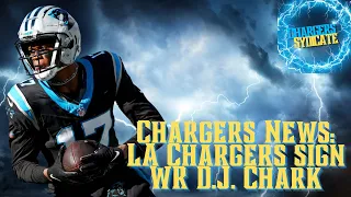 Chargers News: LA Chargers sign WR D.J. Chark
