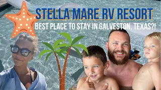 TOUR & REVIEW - STELLA MARE RV RESORT 📍Galveston, TX #tour #rvpark #rvparktour #rvlife #galveston