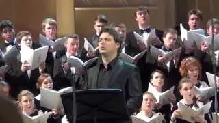 Dmitry Korchak 14.04.2014 КЗЧ А.Архангельский " Блажен разумеваяй на нища и убога"