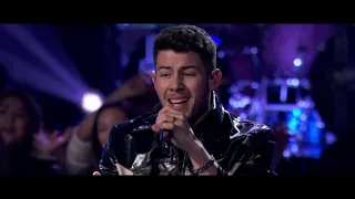 Coaches Kelly, John and Blake All Join Nick Jonas to Perform Jealous!   The Voice 2020