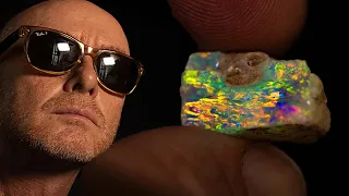 Forty Year Old Rough Opal — Its time is up. I'm going to cut it!