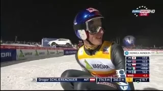 Gregor Schlierenzauer Vikersund 2013 240m Eurosport English