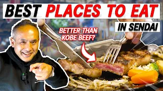 3 MUST TRY Foods in Japan | Best Places to Eat in Sendai Pt Two