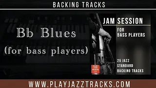 Bb Blues - Backing Track for Bass Players (no bass)